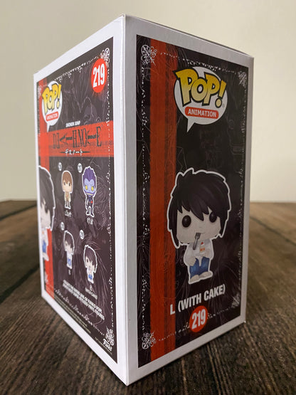 L (with Cake) Funko Pop: Hot Topic Exclusive