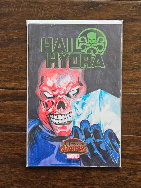 Skull and Cube Sketch Cover