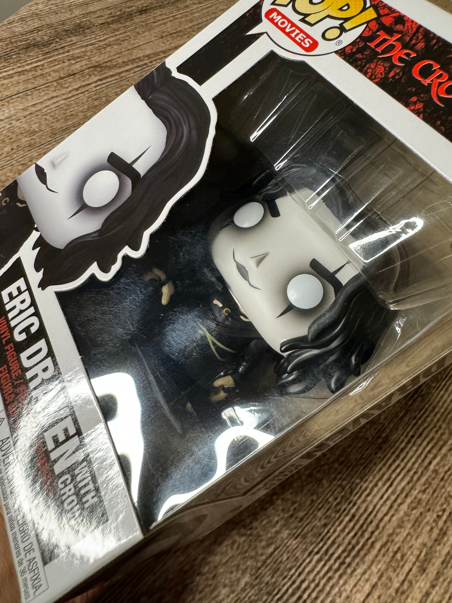 SOLD - Eric Draven (with Crow) Funko Pop