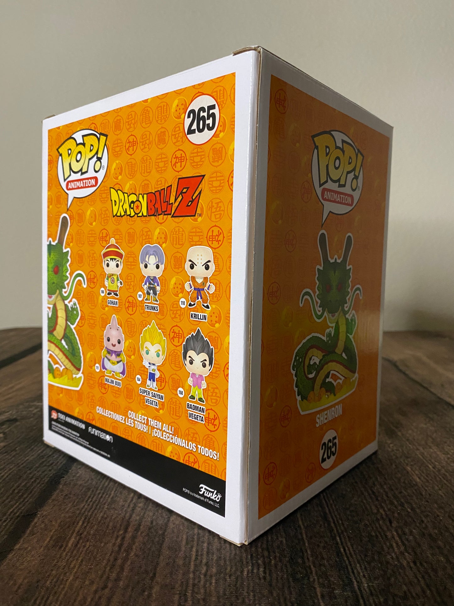 Shenron Dragon (Gold): 6 Inch Funko Pop