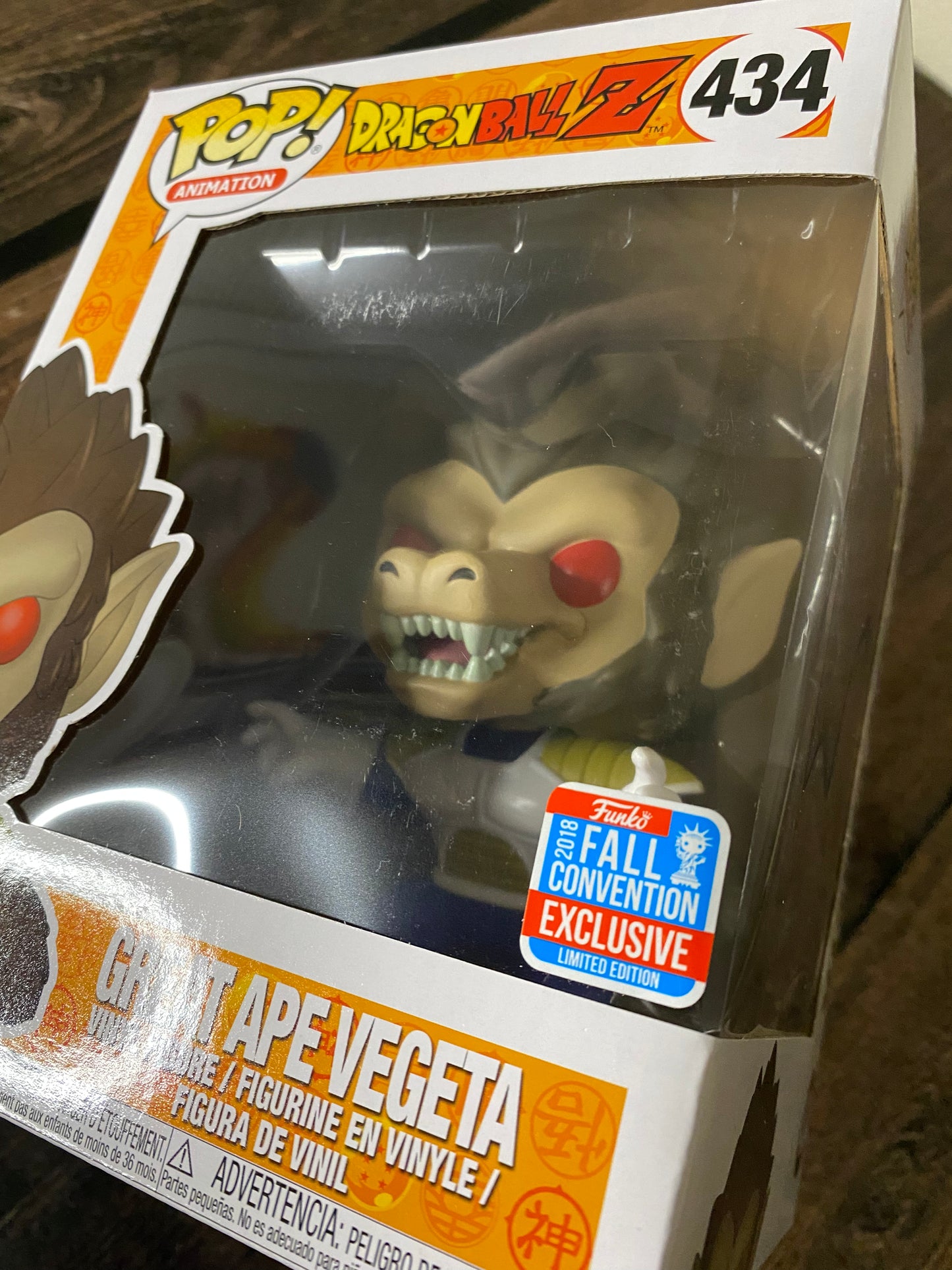 Great Ape Vegeta - 2018 Funko Fall Convention Exclusive: 6 Inch Funko Pop