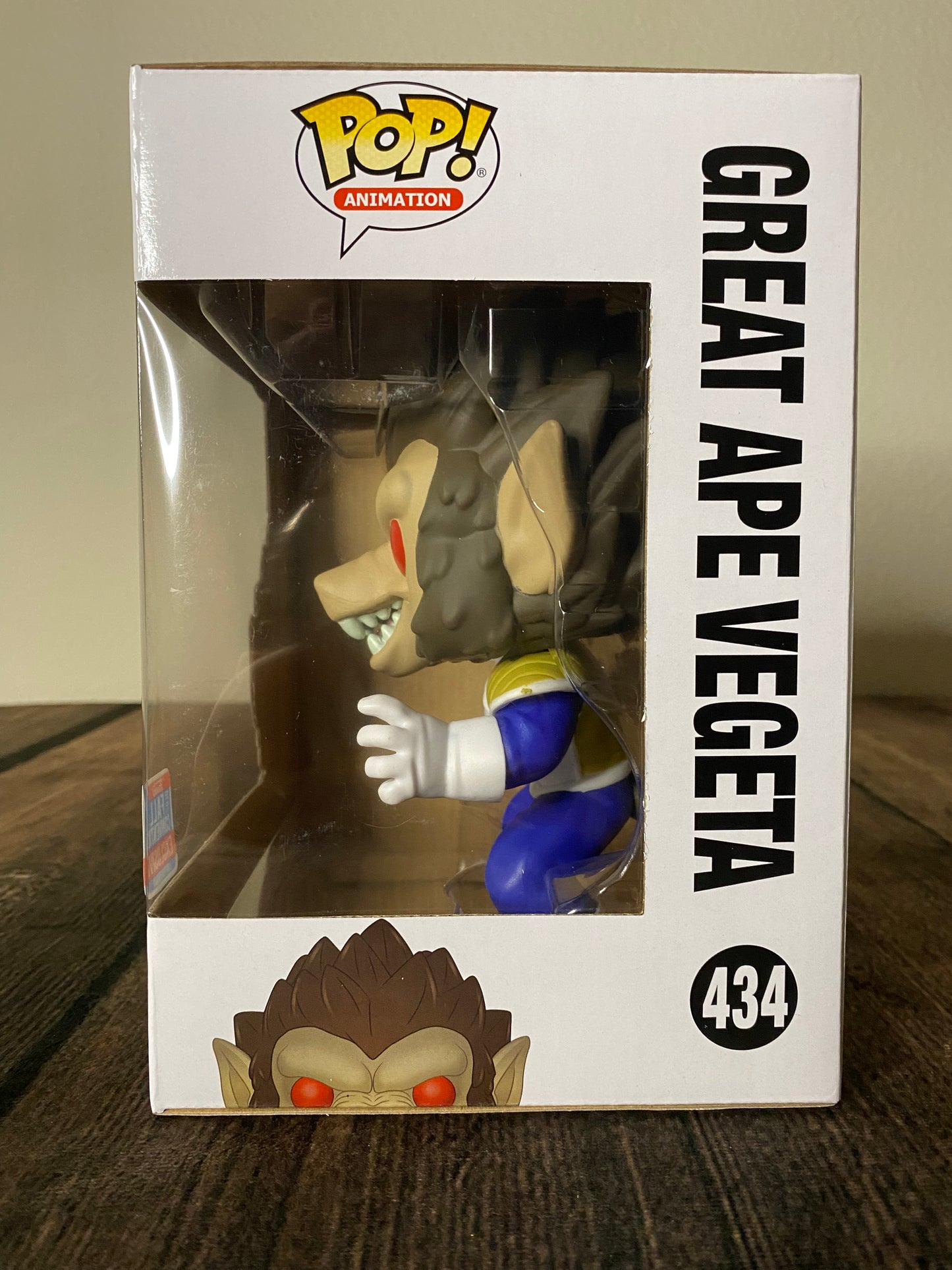 Great Ape Vegeta - 2018 Funko Fall Convention Exclusive: 6 Inch Funko Pop