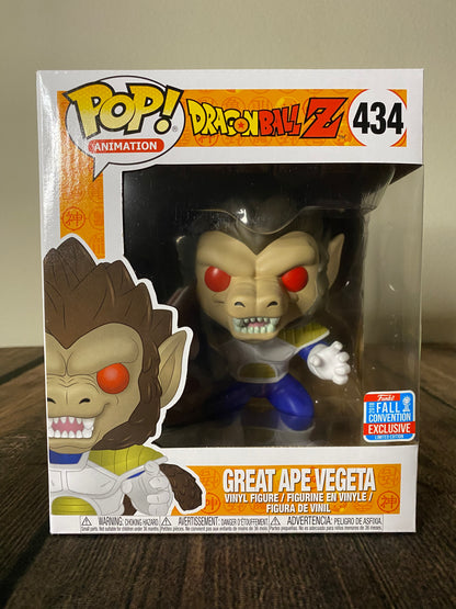 Great Ape Vegeta - 2018 Funko Fall Convention Exclusive: 6 Inch Funko Pop