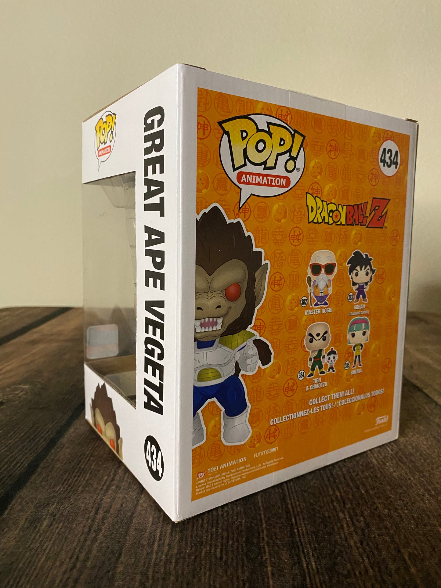 Great Ape Vegeta - 2018 Funko Fall Convention Exclusive: 6 Inch Funko Pop