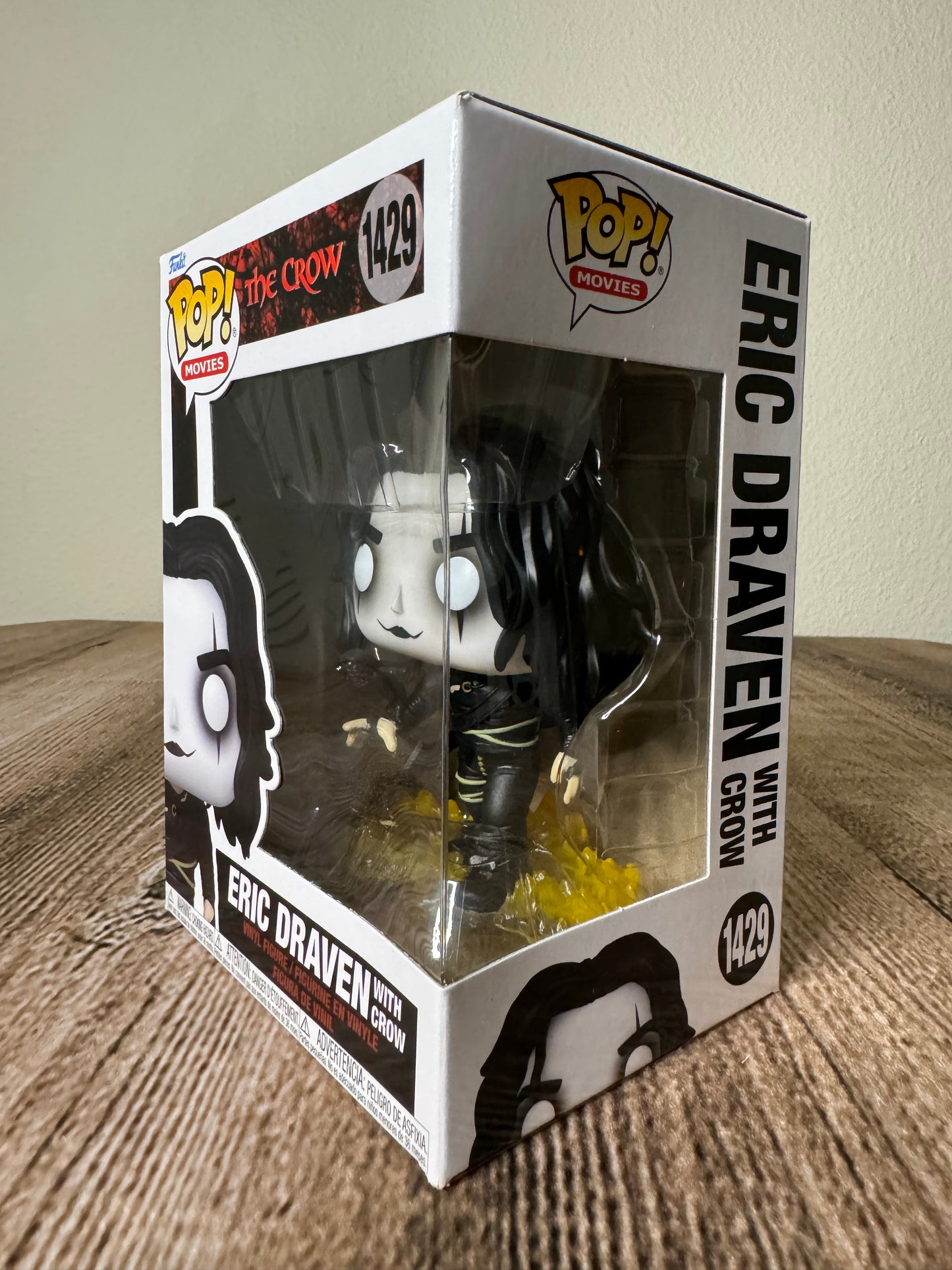 SOLD - Eric Draven (with Crow) Funko Pop