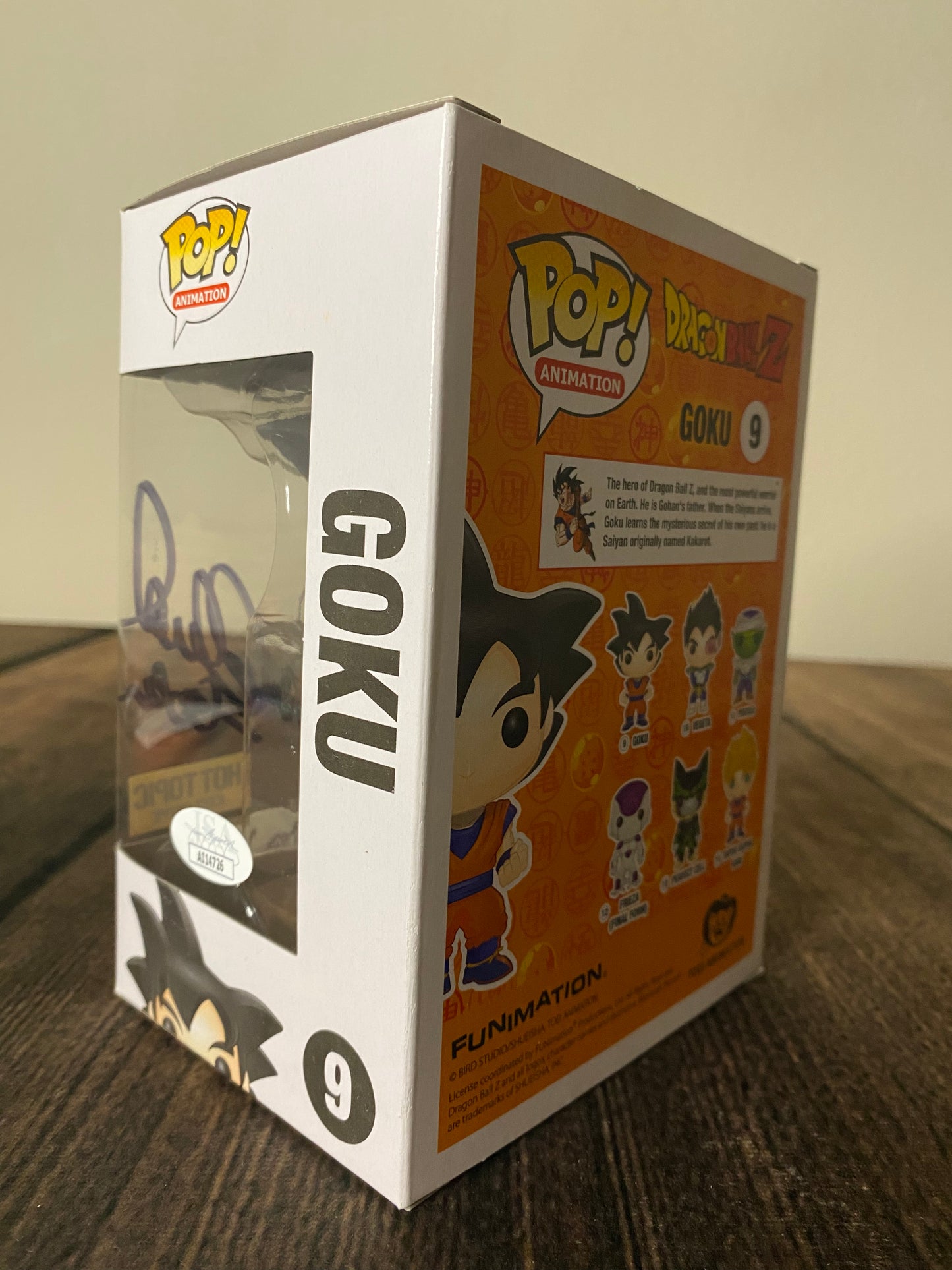 Goku: Hot Topic Exclusive Funko Pop